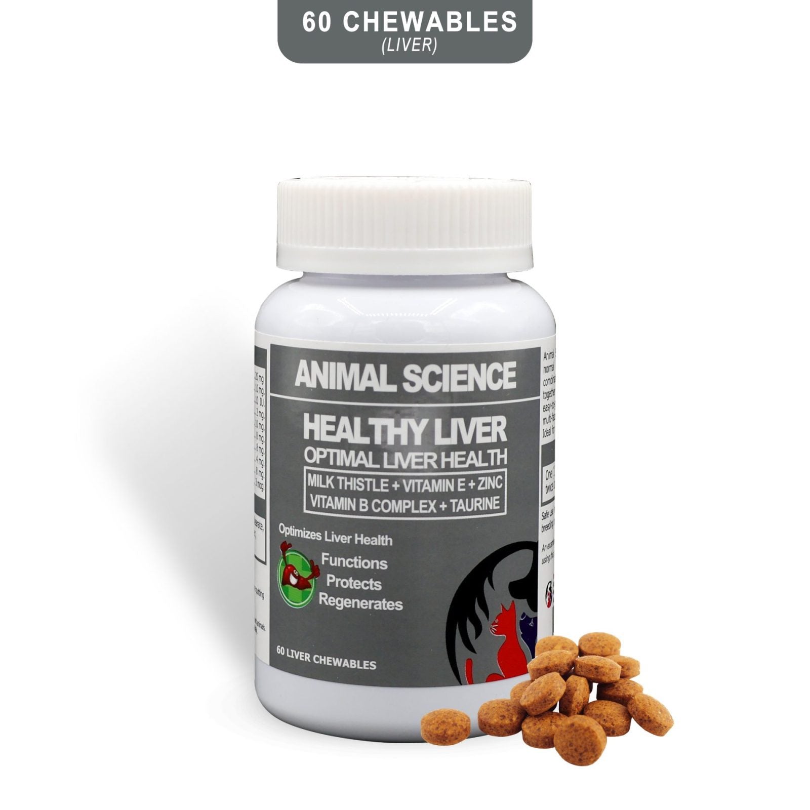 Animal Science Healthy Liver 60 Chewables