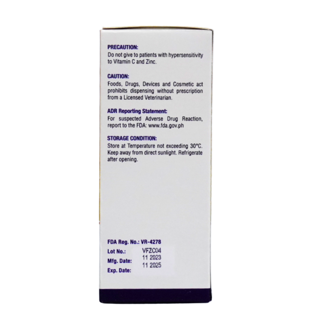 Papi Nacalvit-ZC (ASCORBIC ACID + ZINC) 120mL