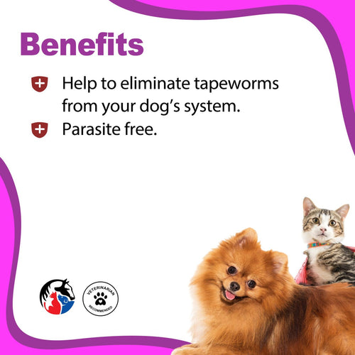 Animal Science Wormrid 10,20,50 Tablets w/ Stickers